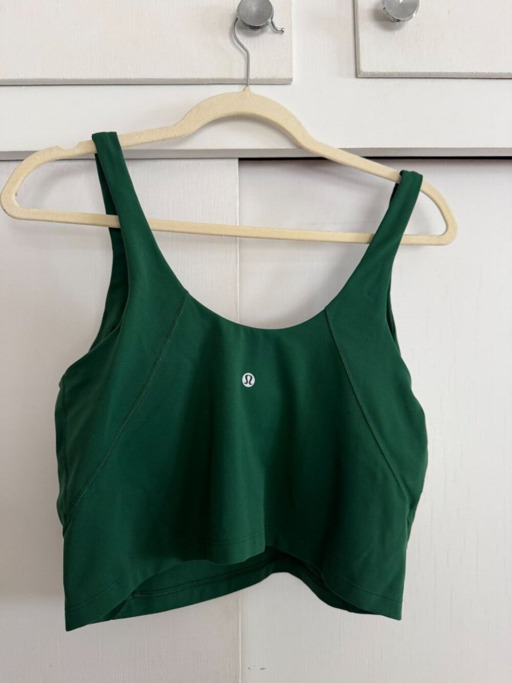 LULULEMON WOMENS ALIGN TANK TOP EVERGLADE GREEN SZ 12